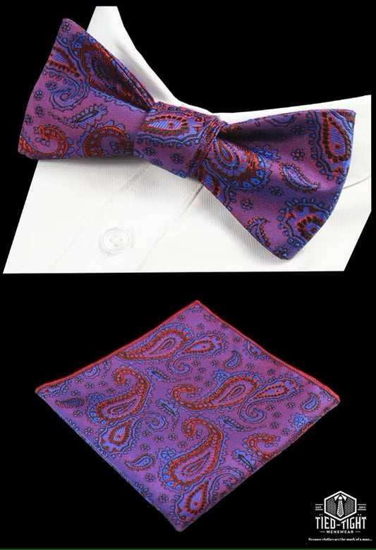 BTNH28-Royal Paisley Bloom